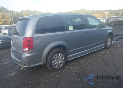 2019 Dodge Grand Caravan Se from USA, damaged, VIN 2C7WDGBG0KR707841